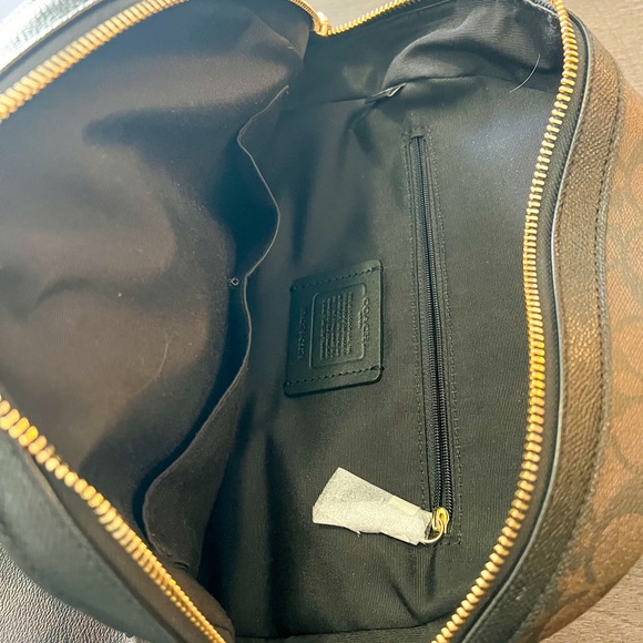 Coach Kenley Backpack Signature Canvas & Leather Brown/Black